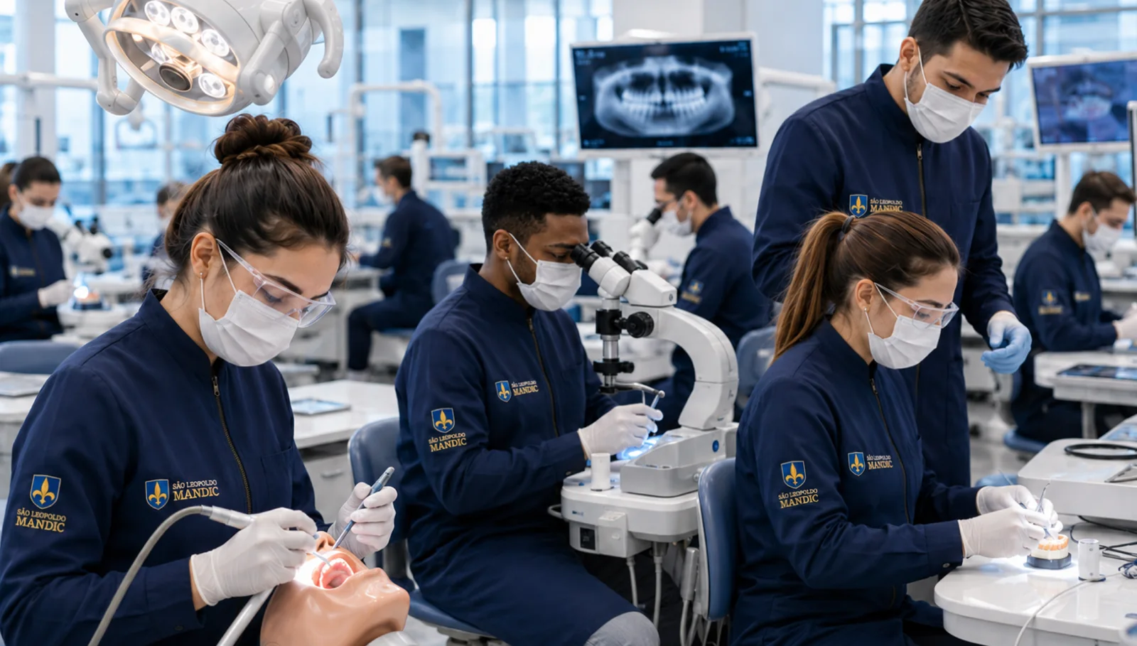 Estudante de Odontologia Mandic